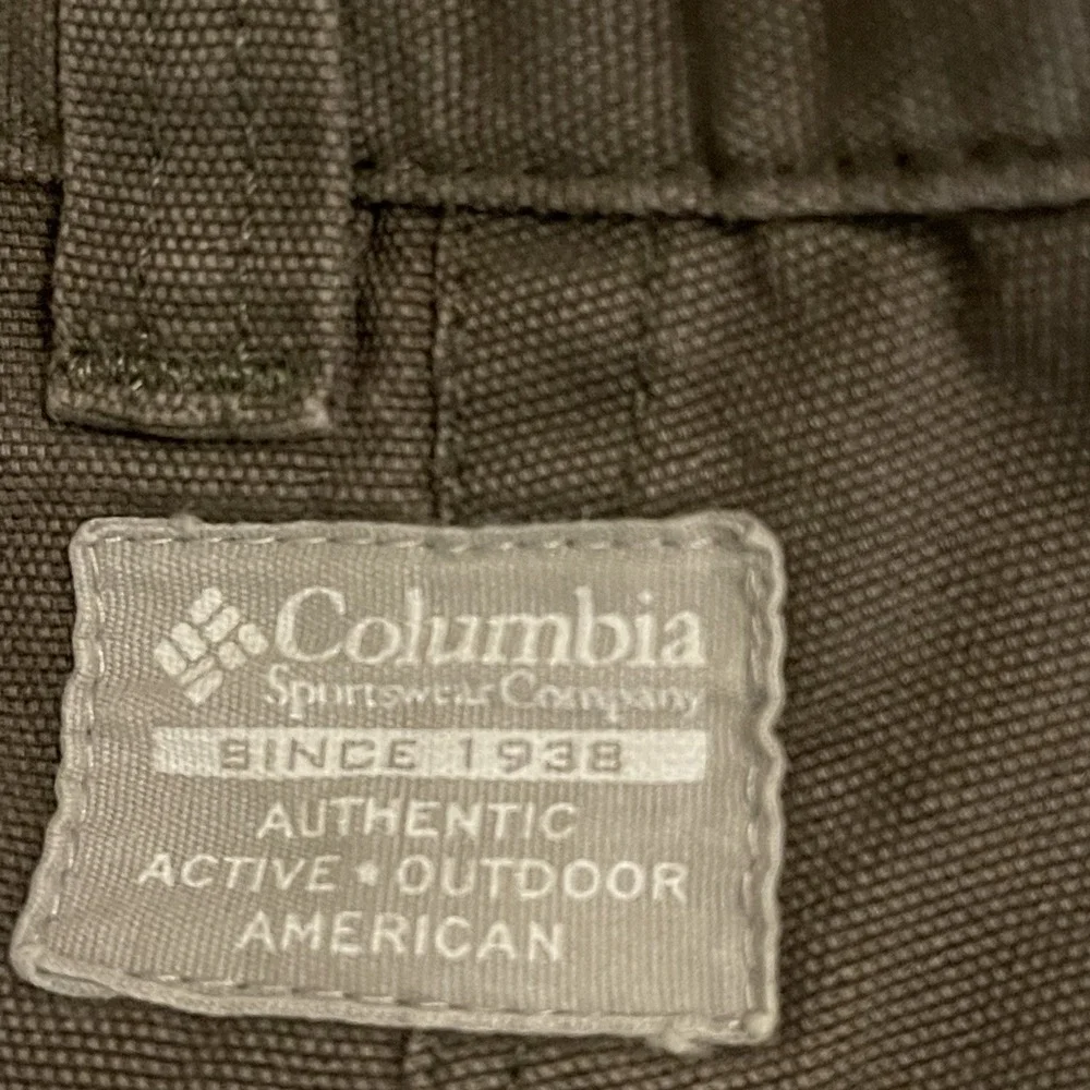 Columbia Men's Utility Pants‎ 40 x 32 Army Greenish Gray Outdoor Wear